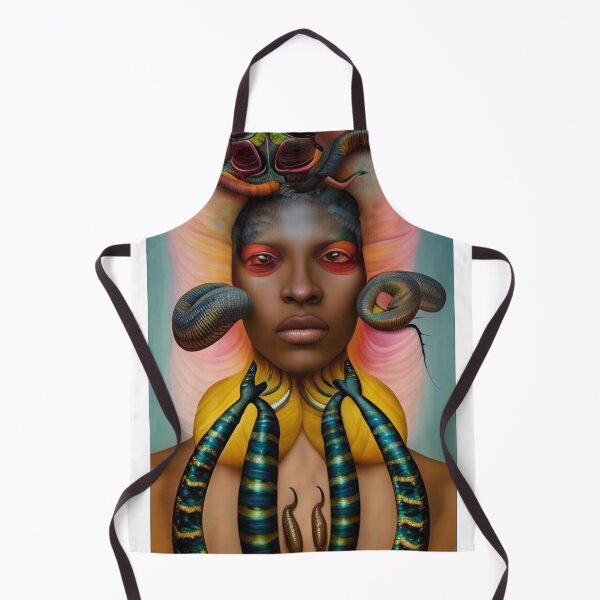 Item preview, Medusa Fear of The Black Woman designed and sold by LoveLightGifts.