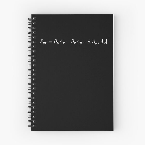 Item preview, Field strength of Yang-Mills theory, theoretical physics designed and sold by NoetherSym.