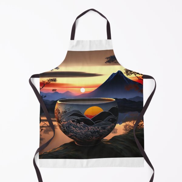 Item preview, Japanese tea Mountains  designed and sold by Makoto-Styl.