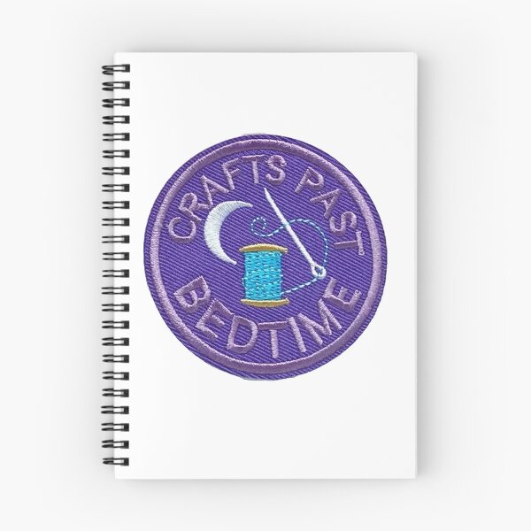 Item preview, Crafts Past Bedtime Sticker designed and sold by designolo.