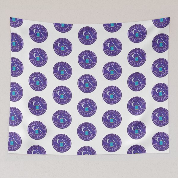 Item preview, Crafts Past Bedtime Sticker designed and sold by designolo.