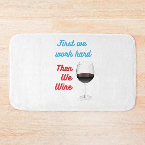 Item preview, Work Hard, Wine Hard designed and sold by hazelknott.