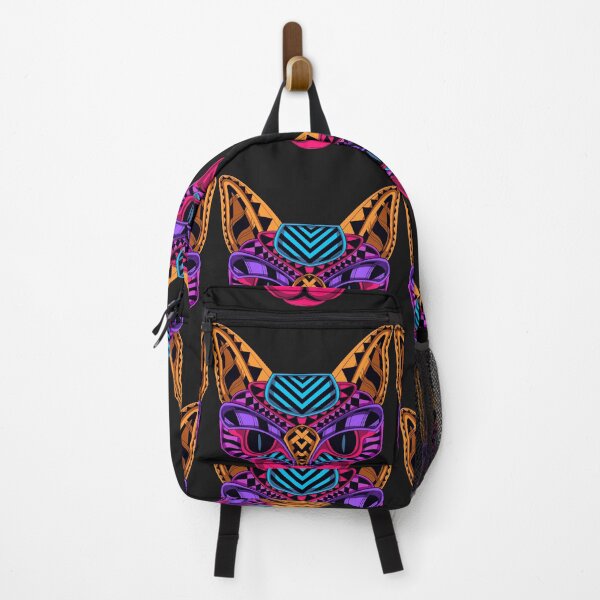 Item preview, Black Neon Cat T-shirt designed and sold by Tarikbouchmal.