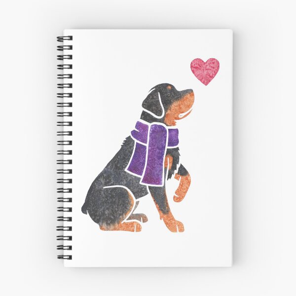 Item preview, Acuarela Rottweiler (atracado) designed and sold by animalartbyjess.