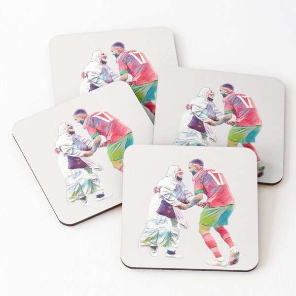 Item preview, Boufal and his Mom dancing and celebrate their emotional journey	 designed and sold by SweetbeStore.