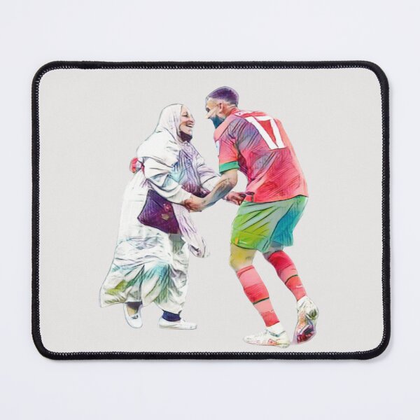 Item preview, Boufal and his Mom dancing and celebrate their emotional journey	 designed and sold by SweetbeStore.