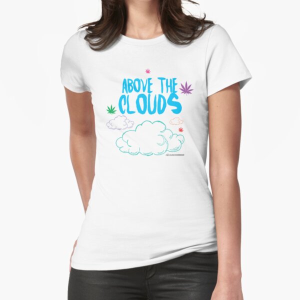 Above the Clouds Fitted T-Shirt