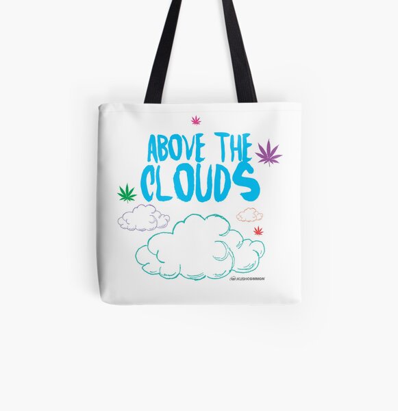 Above the Clouds All Over Print Tote Bag