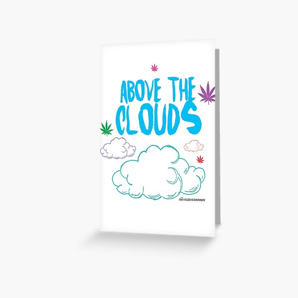Above the Clouds Greeting Card