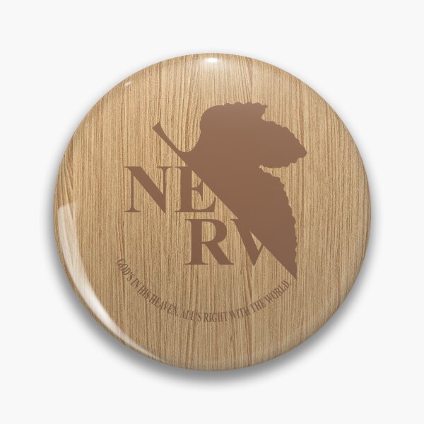 Item preview, NERV Wood - Neon Genesis Evangelion designed and sold by Anderson-Arte.