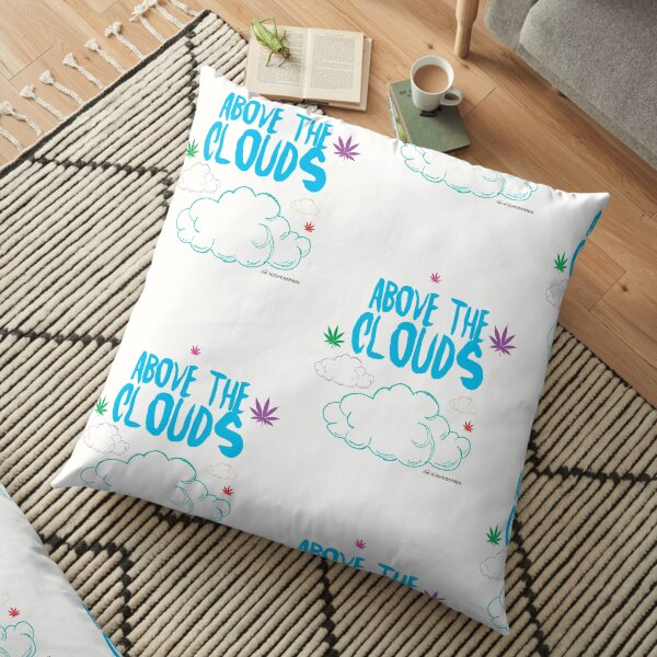 Above the Clouds Floor Pillow