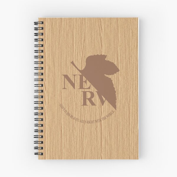 Item preview, NERV Wood - Neon Genesis Evangelion designed and sold by Anderson-Arte.