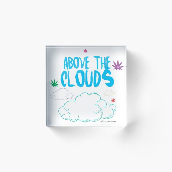 Above the Clouds Acrylic Block