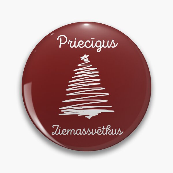 Item preview, Priecīgus ziemassvētkus latvian merry christmas designed and sold by LukjanovArt.