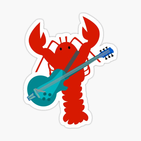 Rockin Lobster Sticker