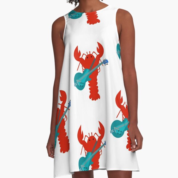 Rockin Lobster A-Line Dress