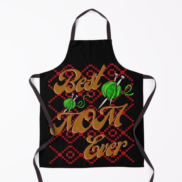 Item preview, best knitting mom ever typographic t-shirt designed and sold by Swagmode.