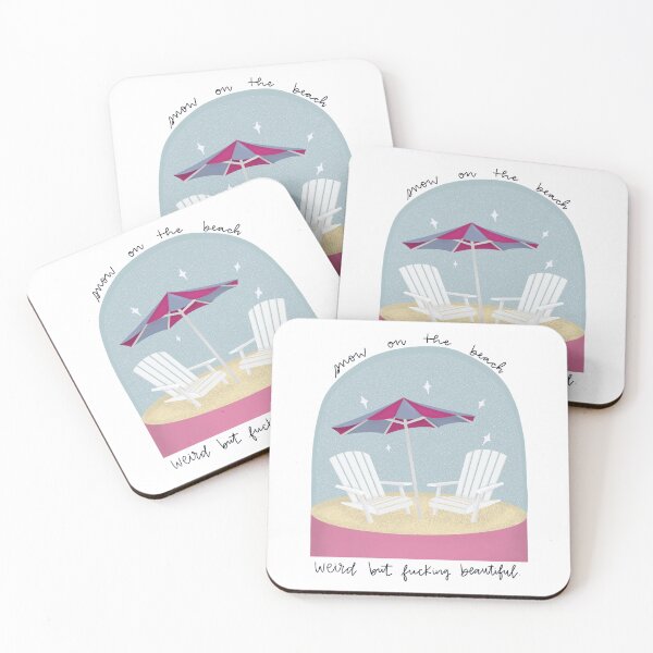 Item preview, Snow on the beach  designed and sold by Nina Susan Design.