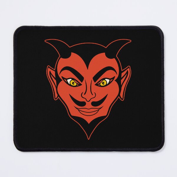 Item preview, Retro Halloween Devil - Vintage Cute Satan designed and sold by Carrie Cantwell Art.