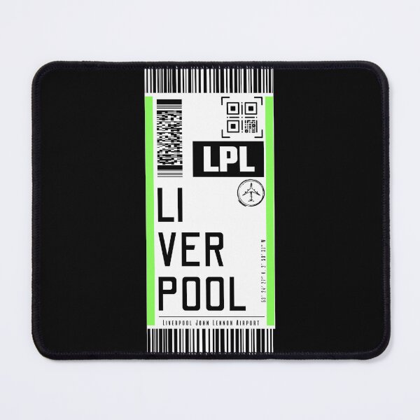 Item preview, LIVERPOOL LPL Classic luggage tag travel stickers designed and sold by LeddsoDello.