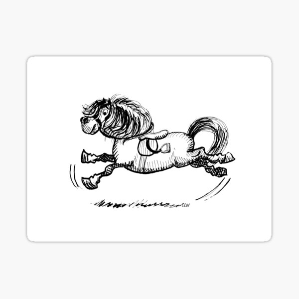 Cyril Gallops Off Sticker