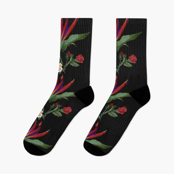 Item preview, Bird of Paradise and roses designed and sold by Alma Lee.