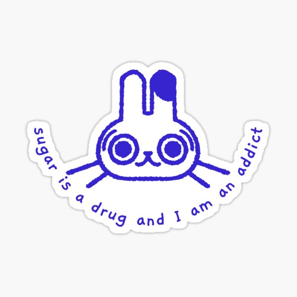 Sugar Addict Sticker