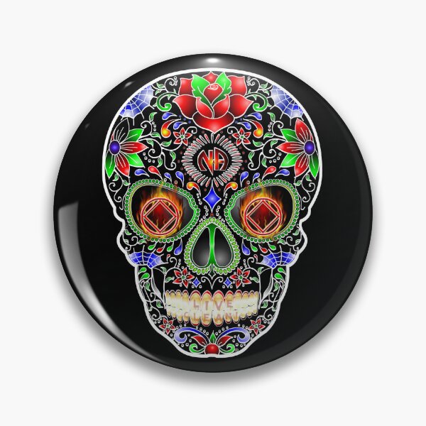 Item preview, NA Sugar Skull #2 designed and sold by NA-WEARS.