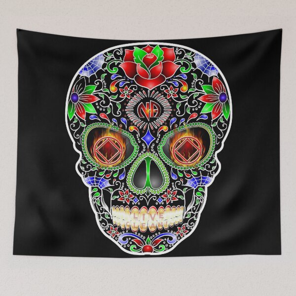 Item preview, NA Sugar Skull #2 designed and sold by NA-WEARS.