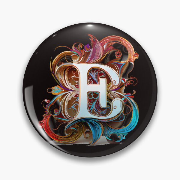 Artikelvorschau, Art Font Letter E: Jugendstil, einzigartig und farbenfroh entworfen und verkauft von factory88.