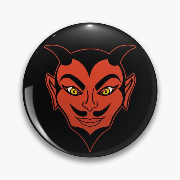 Item preview, Retro Halloween Devil - Vintage Cute Satan designed and sold by Carrie Cantwell Art.