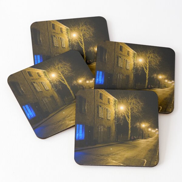 Item preview, Blue Window In French Village designed and sold by Andrew Reid Wildman .
