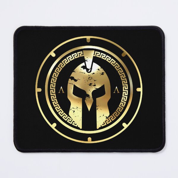 Item preview, Gold Spartan Helmet Black Gold designed and sold by Yiorgos Designs.
