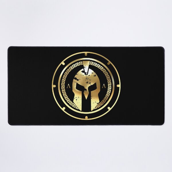 Item preview, Gold Spartan Helmet Black Gold designed and sold by Yiorgos Designs.