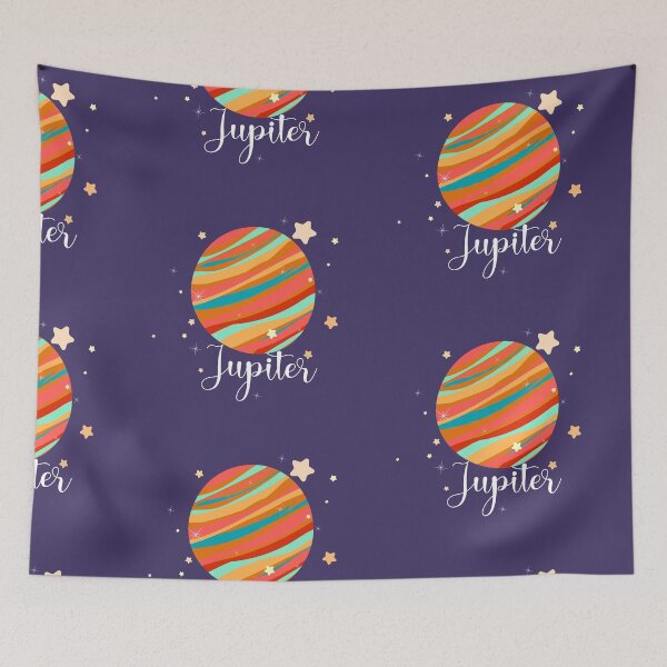 Item preview, jupiter planet illustration designed and sold by yessebel.