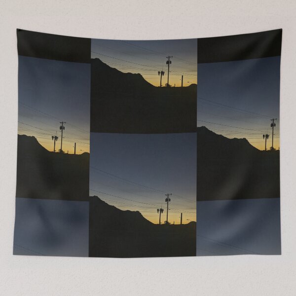 Item preview, Sunset from the sandia mountains #2 designed and sold by Outlawturnip.