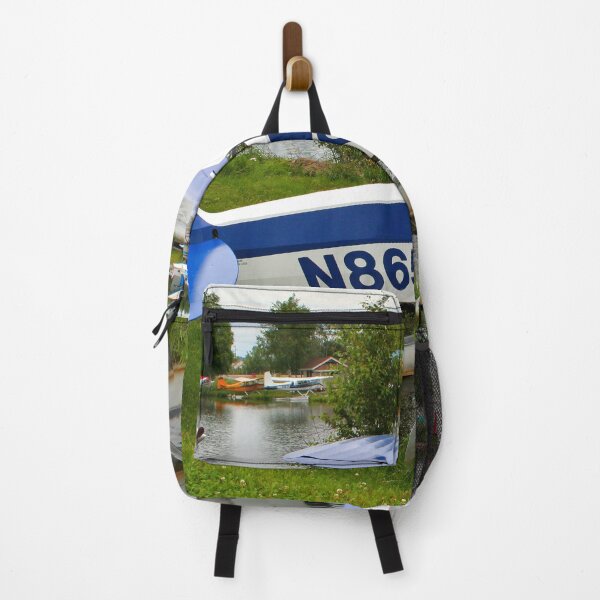 Item preview, Blue and white float plane, Lake Hood, Anchorage, Alaska designed and sold by FranWest.