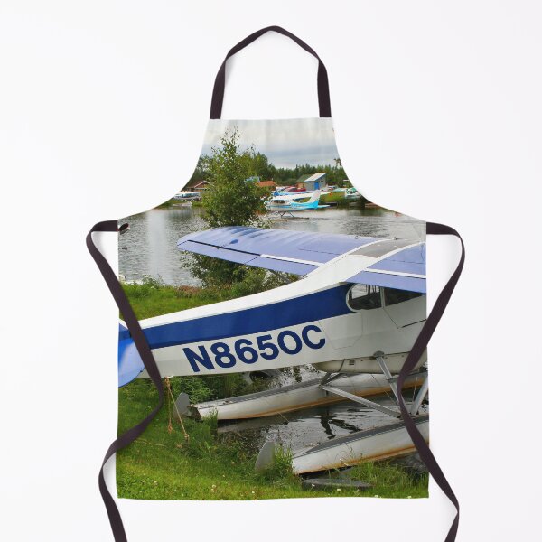 Item preview, Blue and white float plane, Lake Hood, Anchorage, Alaska designed and sold by FranWest.