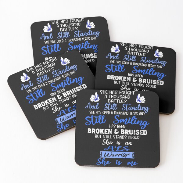 Item preview, ALS Warrior SHE IS ME - Support ALS Fighter Gifts designed and sold by Berriosly.
