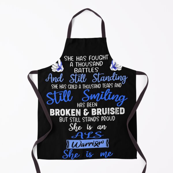 Item preview, ALS Warrior SHE IS ME - Support ALS Fighter Gifts designed and sold by Berriosly.
