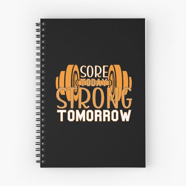 Item preview, Sore Today Strong Tomorrow - Powerful - Bodybuilder - Funny Gym Quote designed and sold by ImagesDesigns.