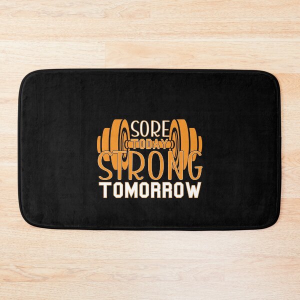 Item preview, Sore Today Strong Tomorrow - Powerful - Bodybuilder - Funny Gym Quote designed and sold by ImagesDesigns.