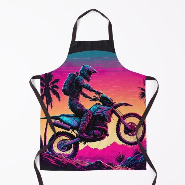 Item preview, Cyber Future Dirt Bike With Neon Colors designed and sold by KoolArtDistrict.