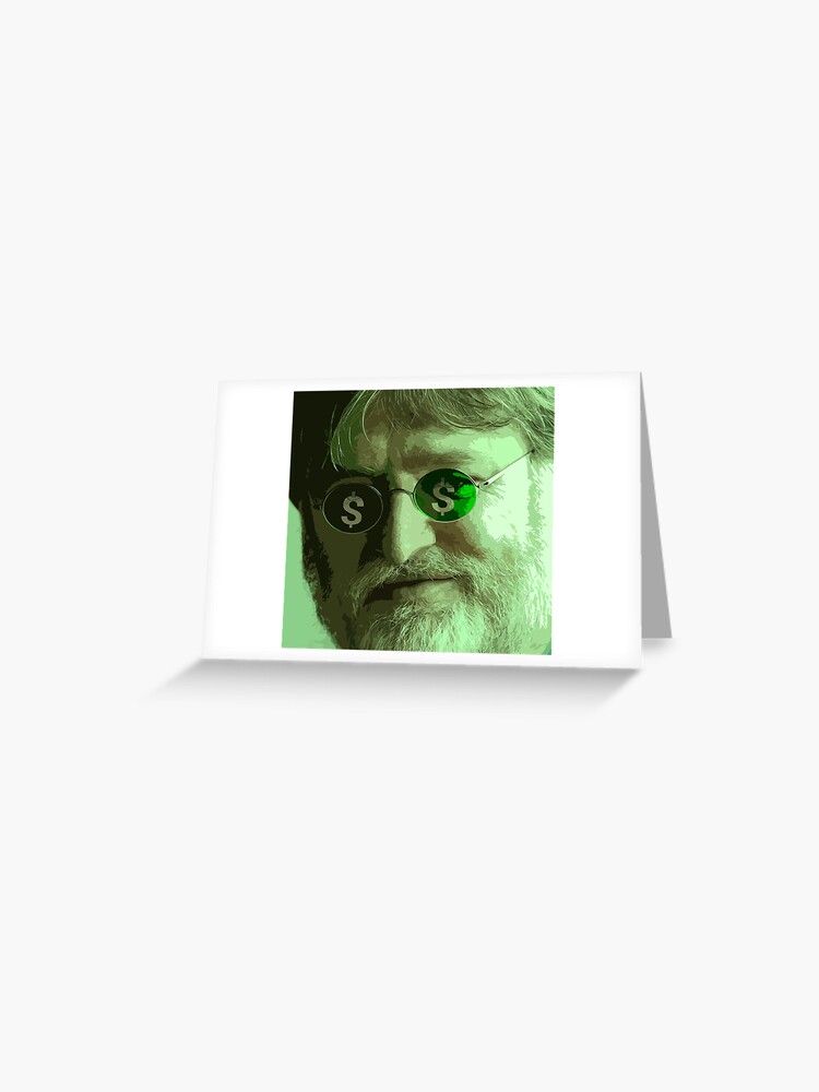 Gaben - Gabe Newell Meme Postcard for Sale by KiyomiShop