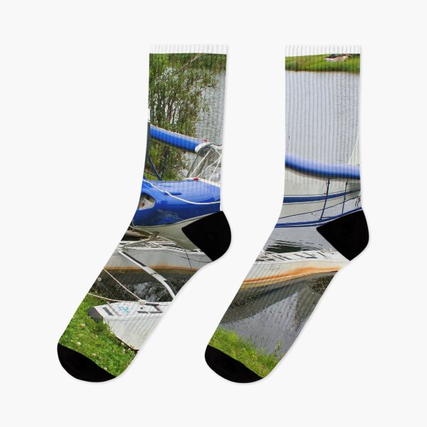 Item preview, Blue and white float plane, Lake Hood, Anchorage, Alaska 2 designed and sold by FranWest.