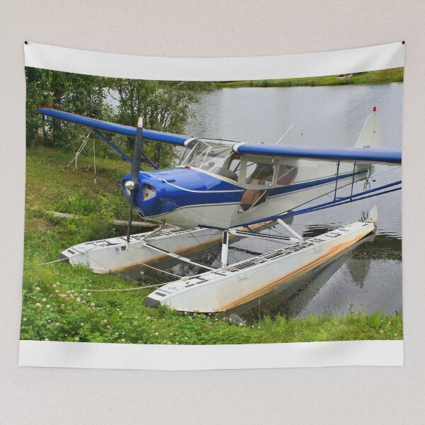 Item preview, Blue and white float plane, Lake Hood, Anchorage, Alaska 2 designed and sold by FranWest.