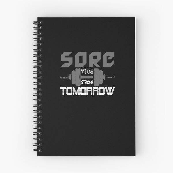 Item preview,  Sore Today Strong Tomorrow - Powerful - Bodybuilder - Funny Gym Quote designed and sold by ImagesDesigns.