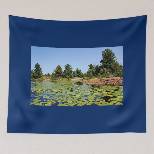 Item preview, Lily Pads In The Shallows French River Delta designed and sold by Debbie Oppermann.