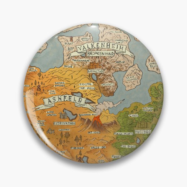 Item preview, For honor world map designed and sold by ChunkPunk.
