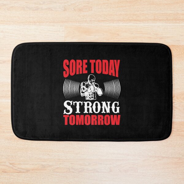Item preview,  Sore Today Strong Tomorrow - Powerful - Bodybuilder - Funny Gym Quote designed and sold by ImagesDesigns.